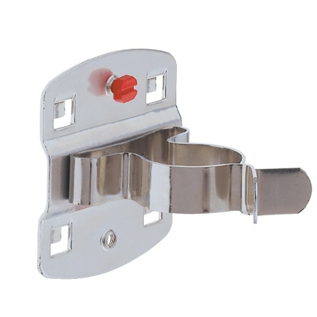 Produktabbildung: Kappes Werkzeugklemme, mit grosser Grundplatte, Ø 28 mm verzinkt, 5St./Btl., passend für Lochplatten