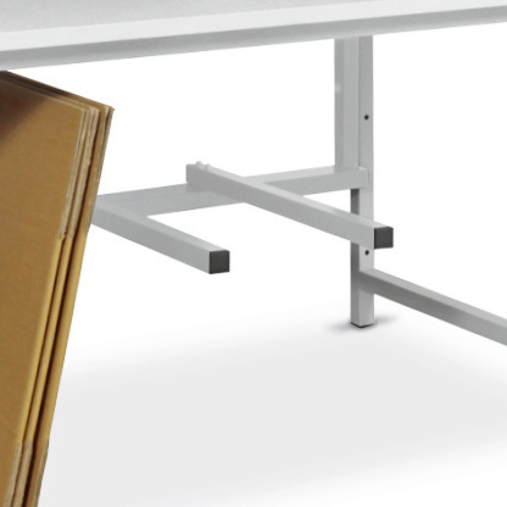 Produktabbildung: Kartonagentrennstäbe für DAHMEN Packtische Basic, Classic und Multiplex, Breite 1.600 mm, lichtgrau