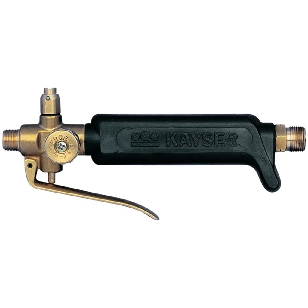 Produktabbildung: KAYSER Propanbrennerhandgriff, M14 x 1 mm, Federhebel, 1,5 - 4 bar