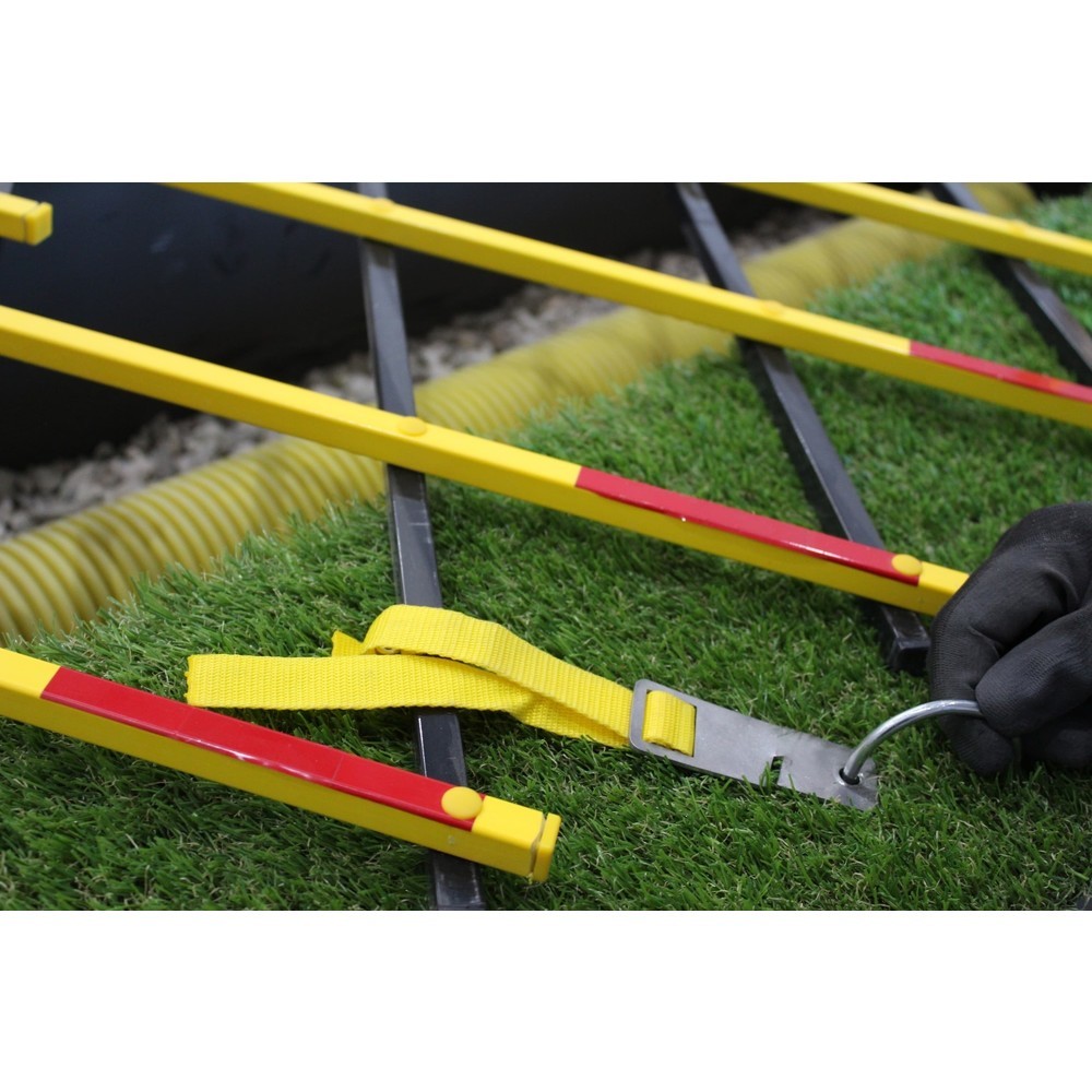 Produktabbildung Nr. 2: Kee Safety Scherengittermatte CoverSafe Trench, 2,0 x 1,2 m / 2,75 x 0,90 m