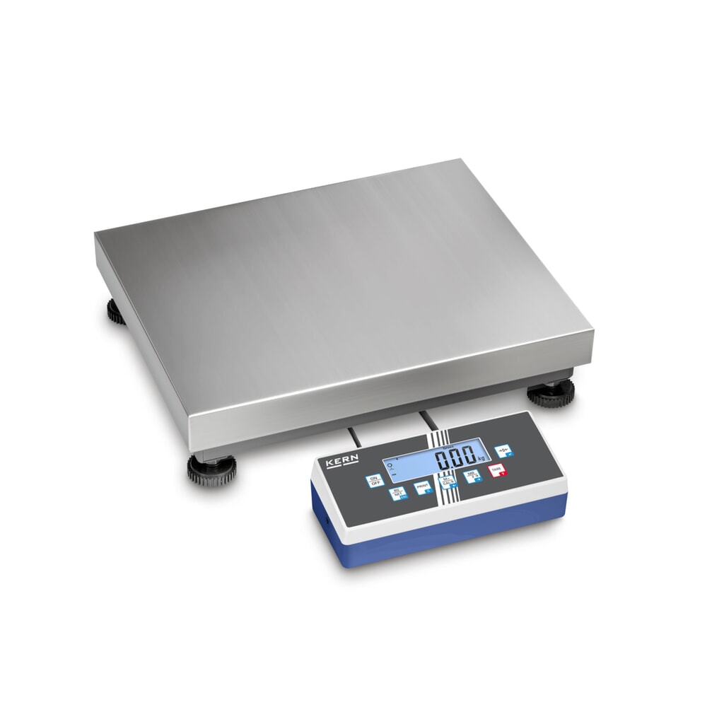 Produktabbildung: KERN Plattformwaage IOC 10K-4, Schutzklasse IP 65, Wägebereich max. 6/15 kg
