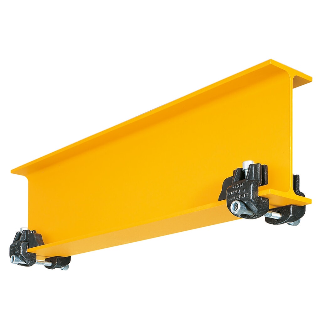Klemmpuffer alpha für ABUS Laufkatzen mit max. TK 2.500 kg, Flanschbreite 64-120 mm Produktabbildung: Klemmpuffer alpha für ABUS Laufkatzen mit max. TK 2.500 kg, Flanschbreite 64-120 mm