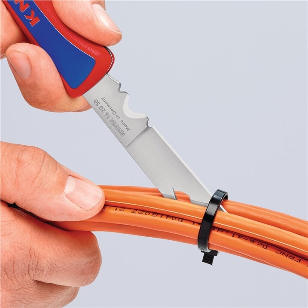 KNIPEX Elektrikerklappmesser Kl.klappbar SB Produktabbildung Nr. 5: KNIPEX Elektrikerklappmesser Kl.klappbar SB