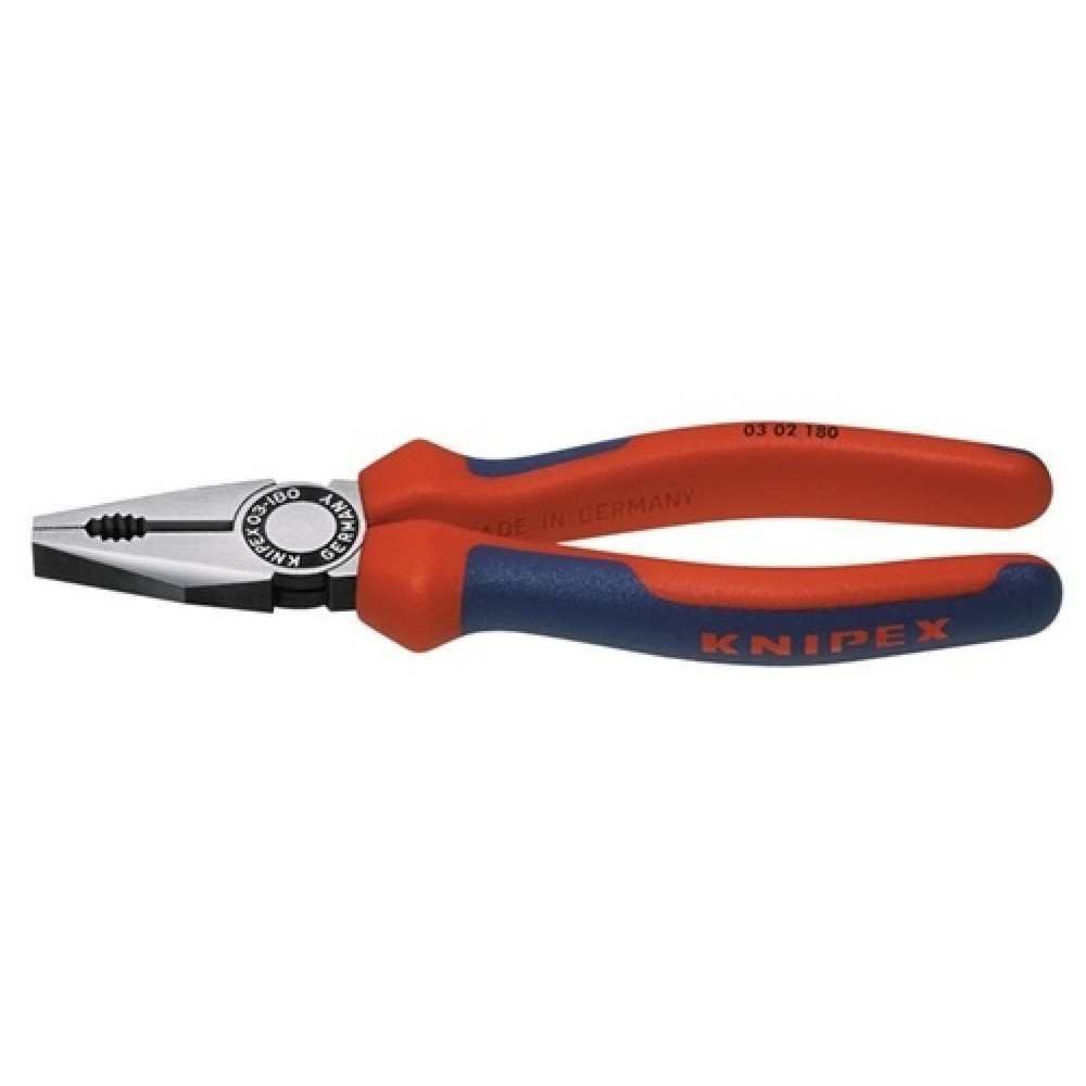 Produktabbildung: Kombizange L.160mm pol.Mehrkomp.-Hülle KNIPEX