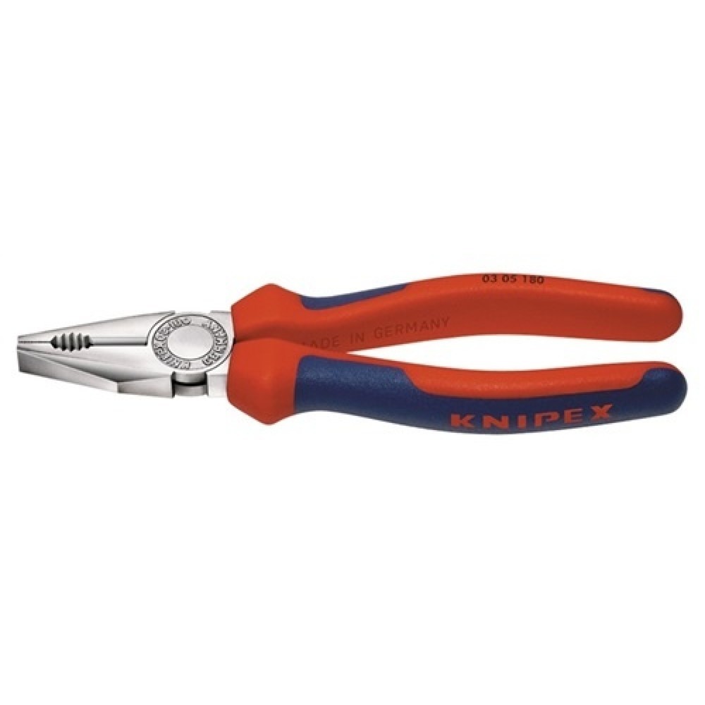 Produktabbildung: Kombizange L.160mm verchr.Mehrkomp.-Hülle KNIPEX