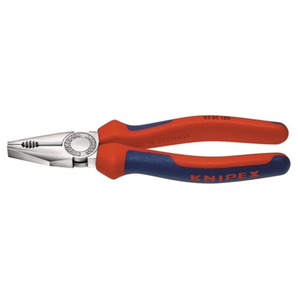 Kombizange L.160mm verchr.Mehrkomp.-Hülle KNIPEX Produktabbildung: Kombizange L.160mm verchr.Mehrkomp.-Hülle KNIPEX
