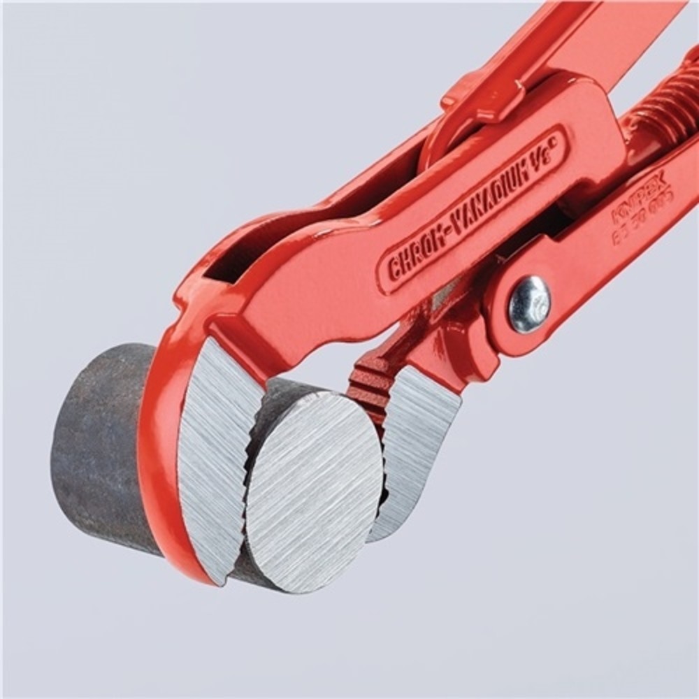 Produktabbildung Nr. 3: Rohrzange DIN 5234 L.320mm 1Zoll S-Maul rot pulverbesch.CV. KNIPEX