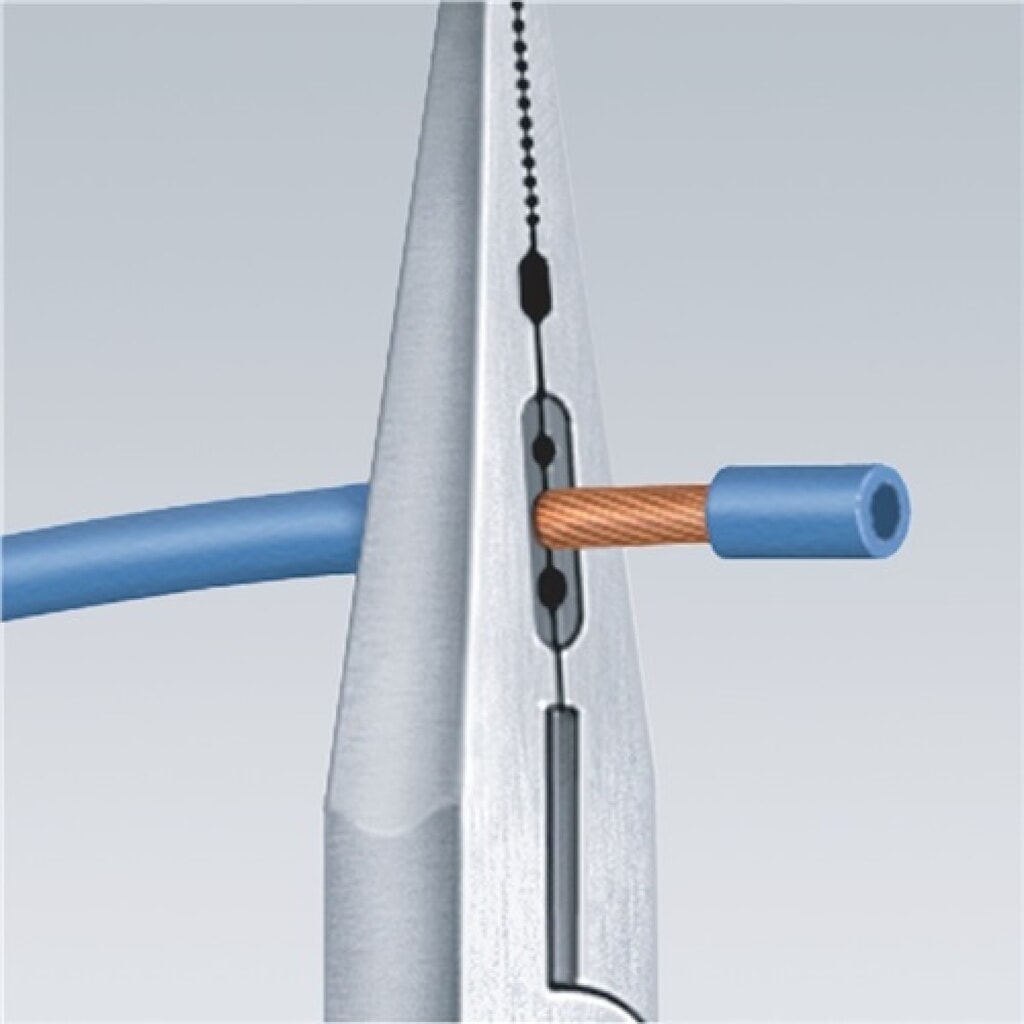 Produktabbildung Nr. 3: Verdrahtungszange L.160mm 0,5-0,75/1,5/2,5 mm² Ku.-Überzug KNIPEX