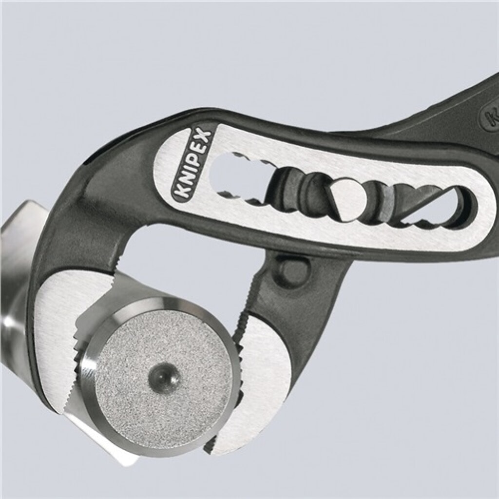 Wasserpumpenzange Alligator DINISO8976 L.180mm W.36mm m.Ku.-Überz.pol. Knipex Produktabbildung Nr. 3: Wasserpumpenzange Alligator DINISO8976 L.180mm W.36mm m.Ku.-Überz.pol. Knipex