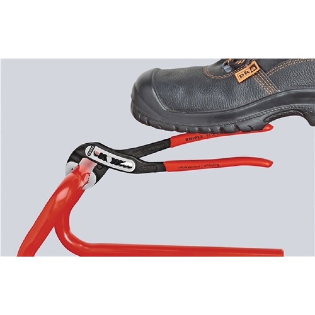 Wasserpumpenzange Alligator DINISO8976 L.180mm W.36mm m.Ku.-Überz.pol. Knipex Produktabbildung Nr. 4: Wasserpumpenzange Alligator DINISO8976 L.180mm W.36mm m.Ku.-Überz.pol. Knipex