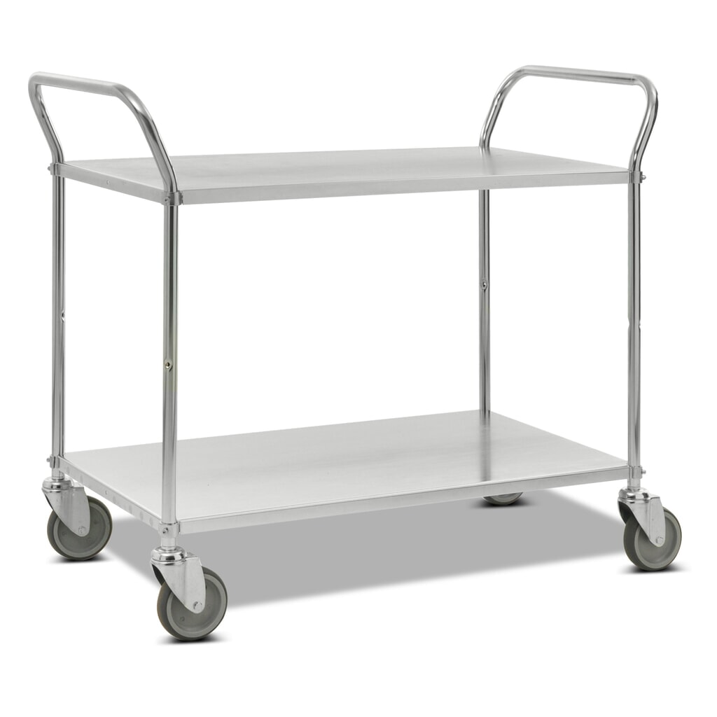 Kongamek Tischwagen, komplett verzinkt, hochstehende Bügel