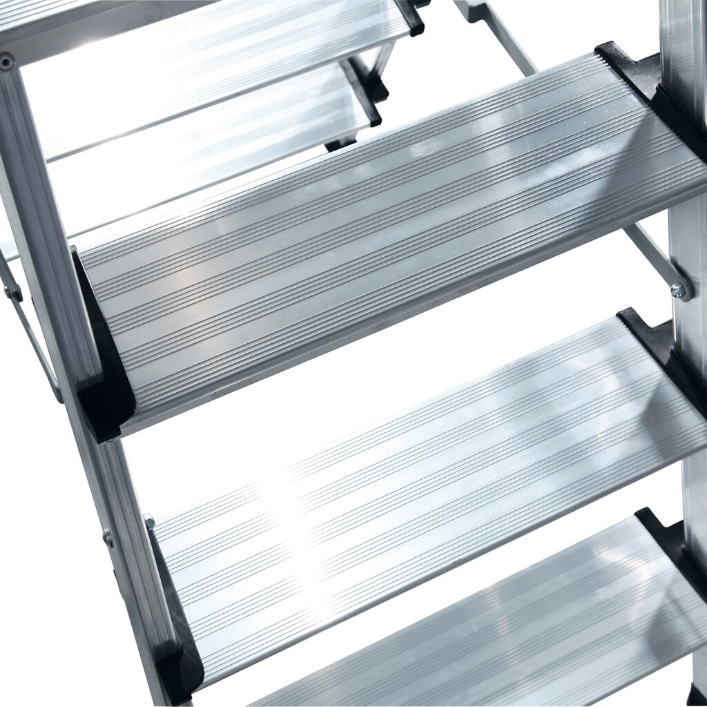 KRAUSE® MONTO Industrie-Doppel-Klapptritt, Standhöhe 0,65 m Produktabbildung Nr. 3: KRAUSE® MONTO Industrie-Doppel-Klapptritt, Standhöhe 0,65 m