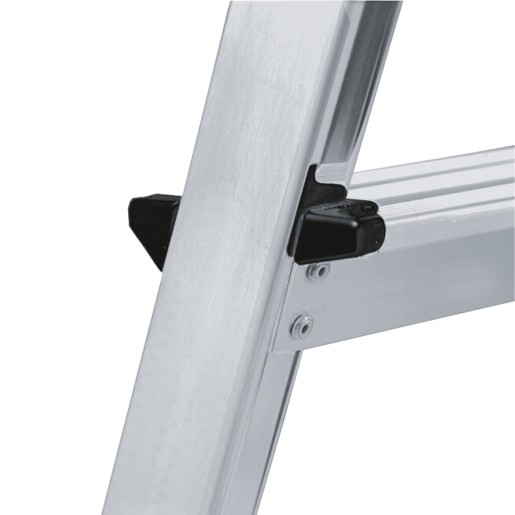 KRAUSE® Stufen-Doppelleiter, 2-seitig begehbar, Standhöhe 0,20 m, 2x3 Stufen Produktabbildung Nr. 3: KRAUSE® Stufen-Doppelleiter, 2-seitig begehbar, Standhöhe 0,20 m, 2x3 Stufen