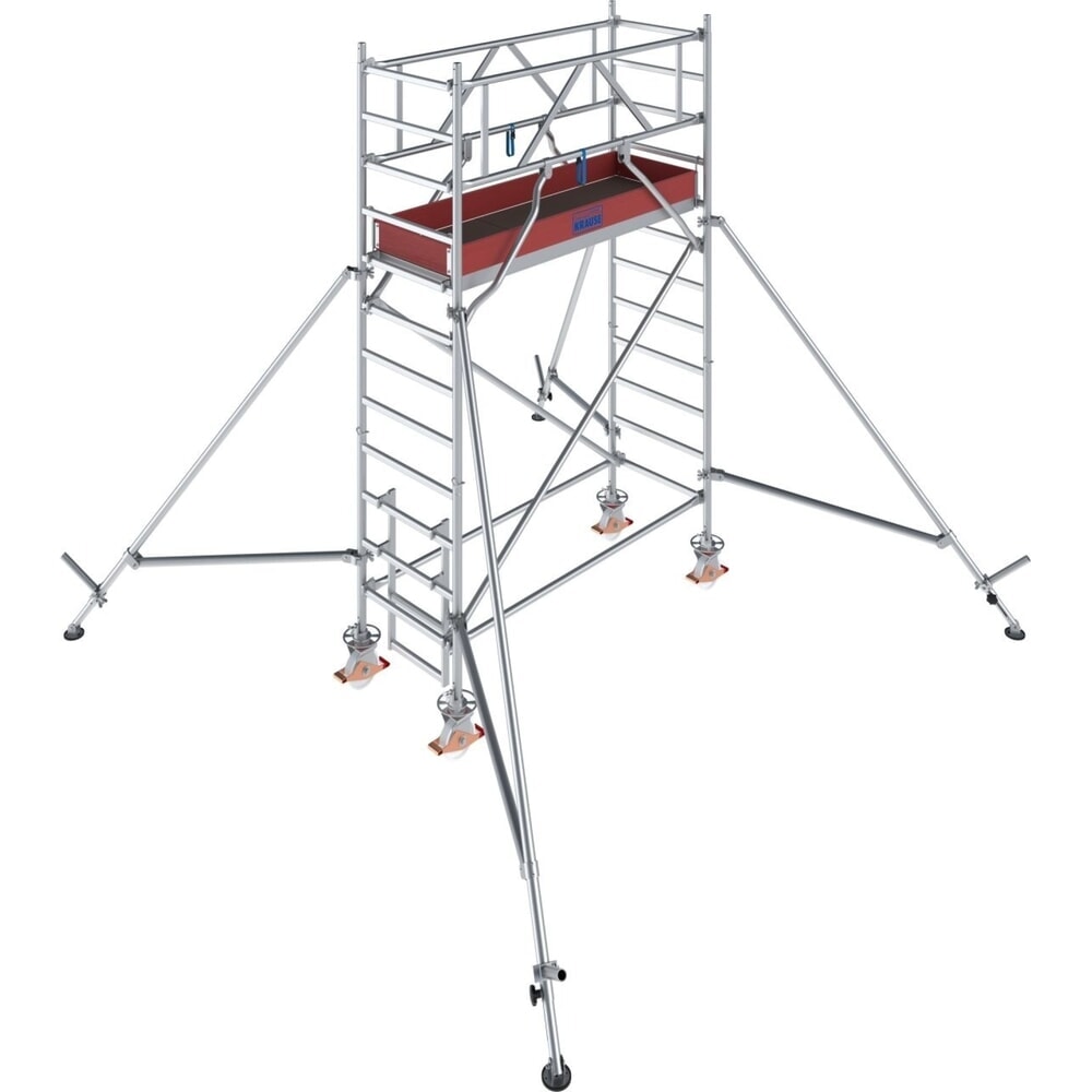 Produktabbildung: KRAUSE® STABILO Fahrgerüst S1000, Feldlänge 2.000 mm, Arbeitshöhe 4.300 mm