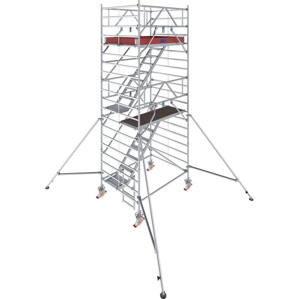 KRAUSE® STABILO Fahrgerüst S5500, Feldlänge 2.000 mm, Arbeitshöhe 6.300 mm Produktabbildung: KRAUSE® STABILO Fahrgerüst S5500, Feldlänge 2.000 mm, Arbeitshöhe 6.300 mm