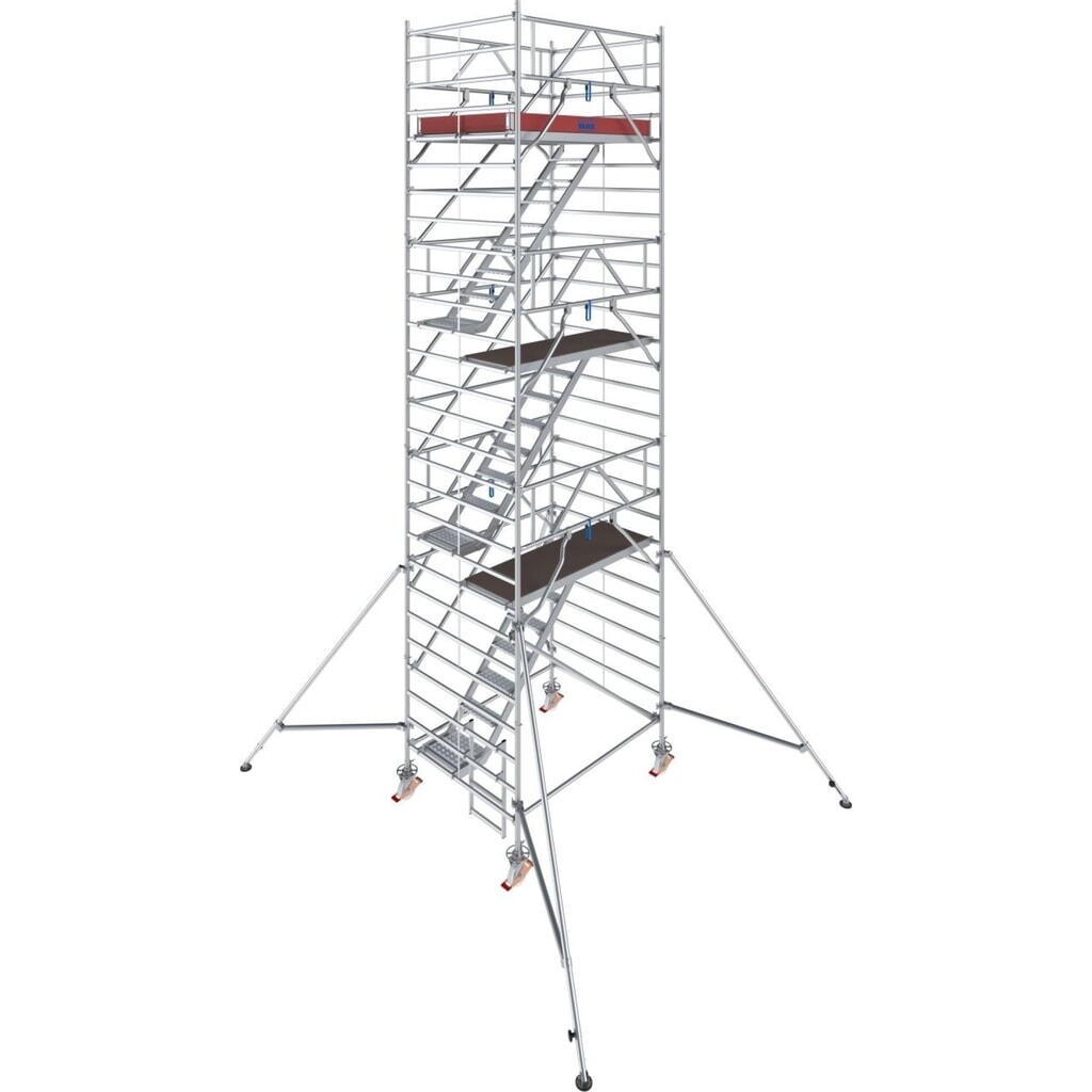 KRAUSE® STABILO Fahrgerüst S5500, Feldlänge 2.000 mm, Arbeitshöhe 8.300 mm Produktabbildung: KRAUSE® STABILO Fahrgerüst S5500, Feldlänge 2.000 mm, Arbeitshöhe 8.300 mm