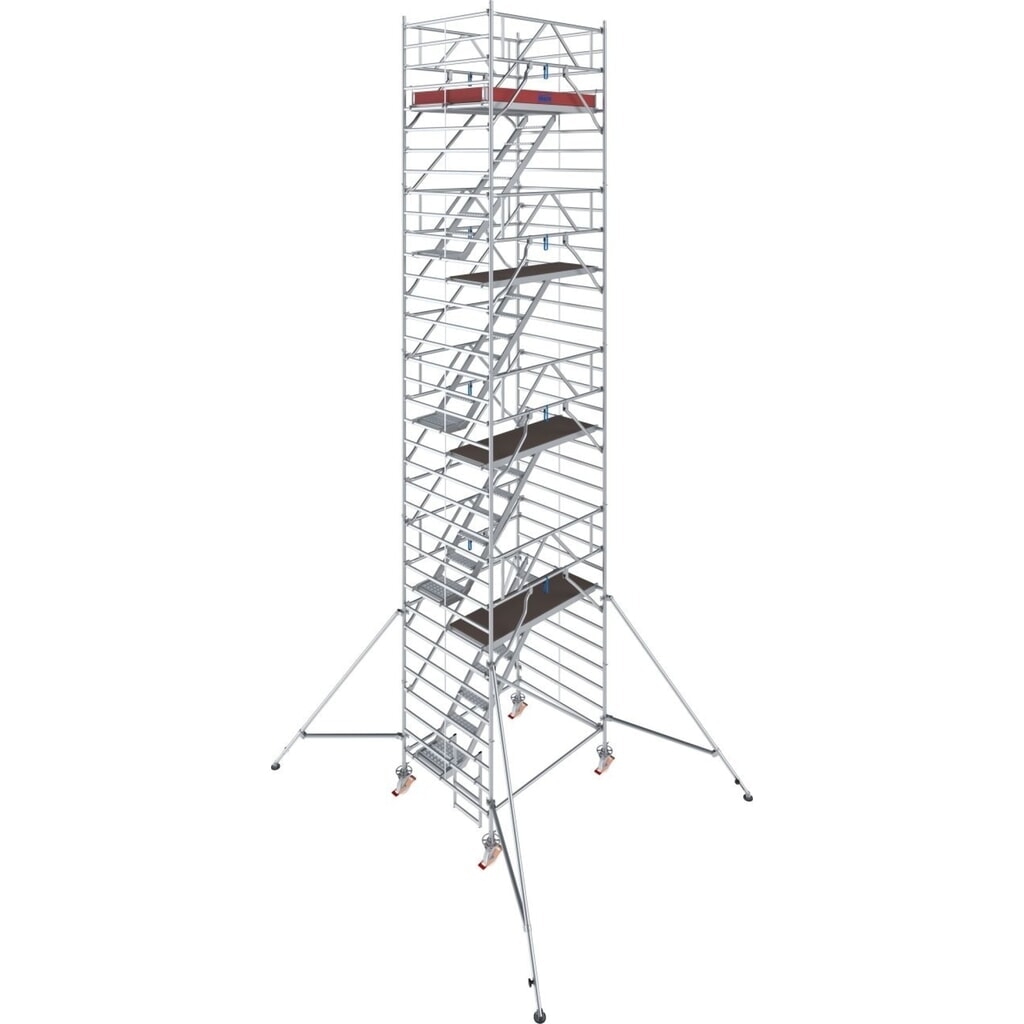 KRAUSE® STABILO Fahrgerüst S5500, Feldlänge 2.000 mm, Arbeitshöhe 10.300 mm Produktabbildung: KRAUSE® STABILO Fahrgerüst S5500, Feldlänge 2.000 mm, Arbeitshöhe 10.300 mm