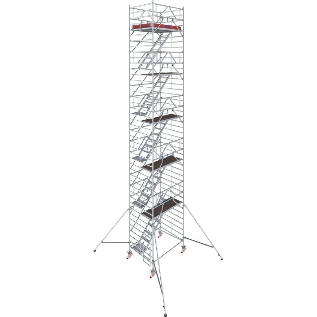 KRAUSE® STABILO Fahrgerüst S5500, Feldlänge 2.000 mm, Arbeitshöhe 12.300 mm Produktabbildung: KRAUSE® STABILO Fahrgerüst S5500, Feldlänge 2.000 mm, Arbeitshöhe 12.300 mm
