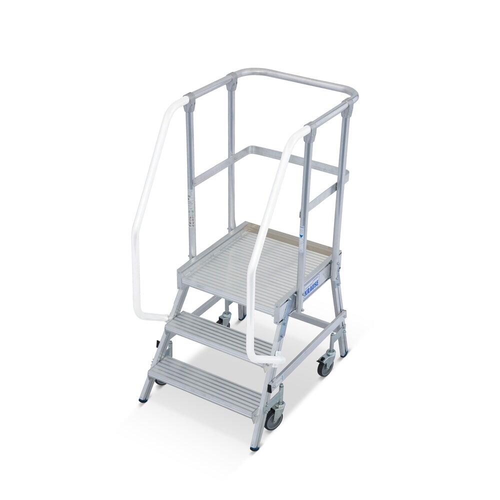 Produktabbildung Nr. 6: KRAUSE® STABILO Podesttreppe, 1-seitig, verfahrbar