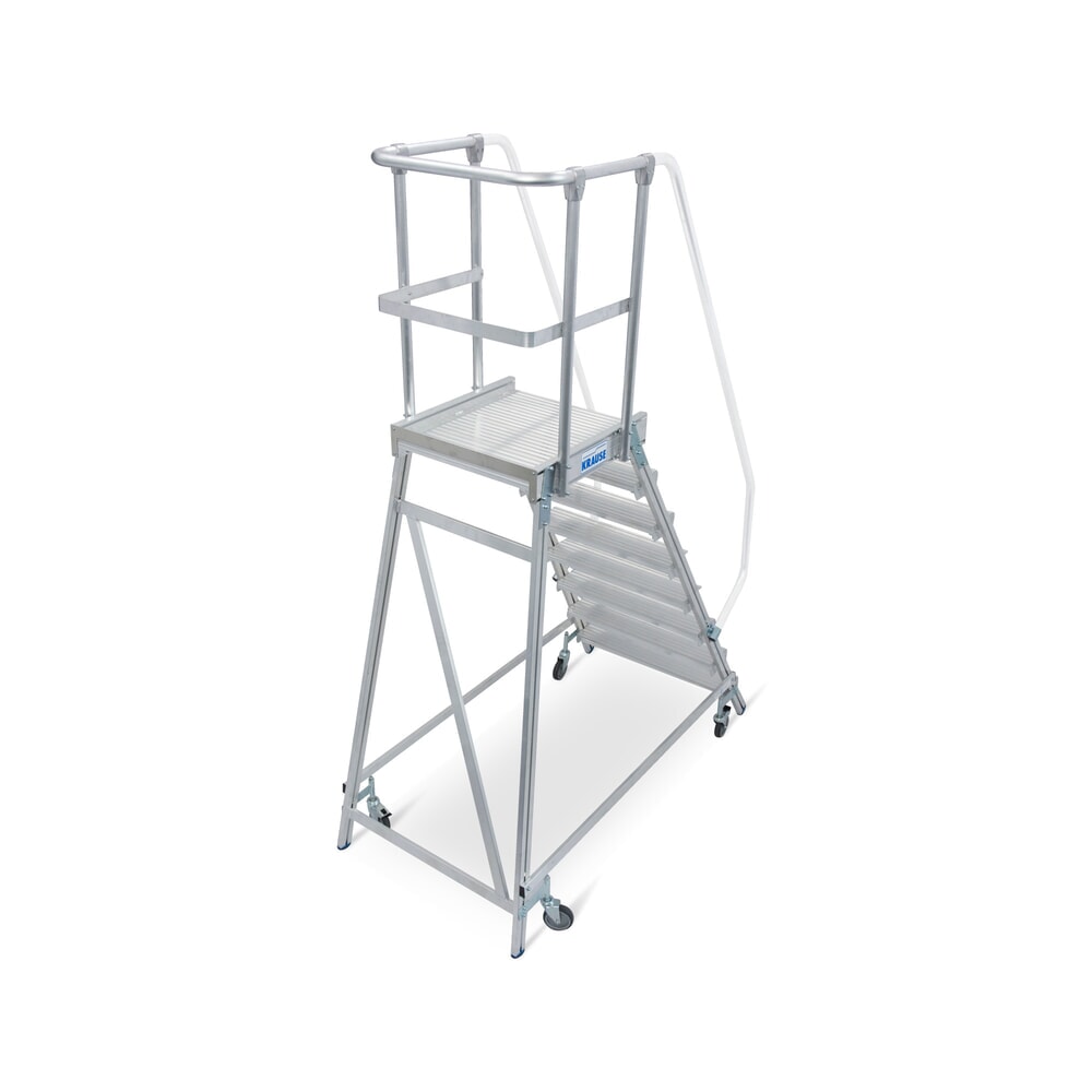 Produktabbildung Nr. 6: KRAUSE® STABILO Podesttreppe, 1-seitig, verfahrbar