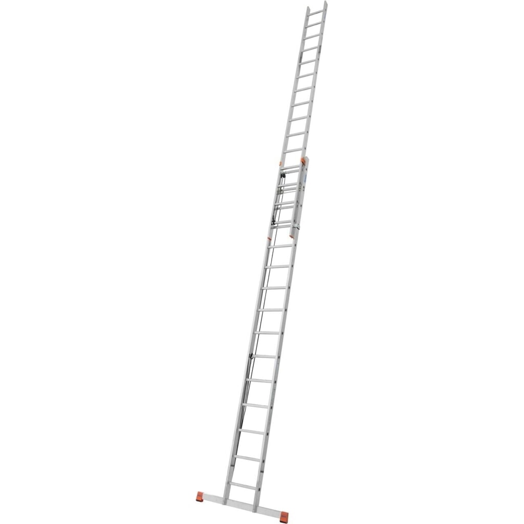 KRAUSE® STABILO Seilzugleiter Robilo, zweitlg. 2x15 Sprossen Produktabbildung: KRAUSE® STABILO Seilzugleiter Robilo, zweitlg. 2x15 Sprossen