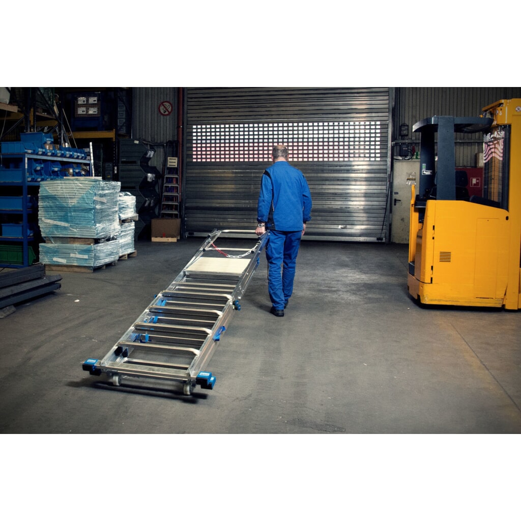 KRAUSE® STABILO Teleskop-Plattformleiter, 6-8 Sprossen Produktabbildung Nr. 4: KRAUSE® STABILO Teleskop-Plattformleiter, 6-8 Sprossen