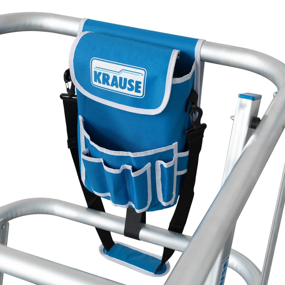 Produktabbildung Nr. 14: KRAUSE® STABILO Teleskop-Podestleiter mit grosser Standplattform SkyMatic 3-5 Sprossen