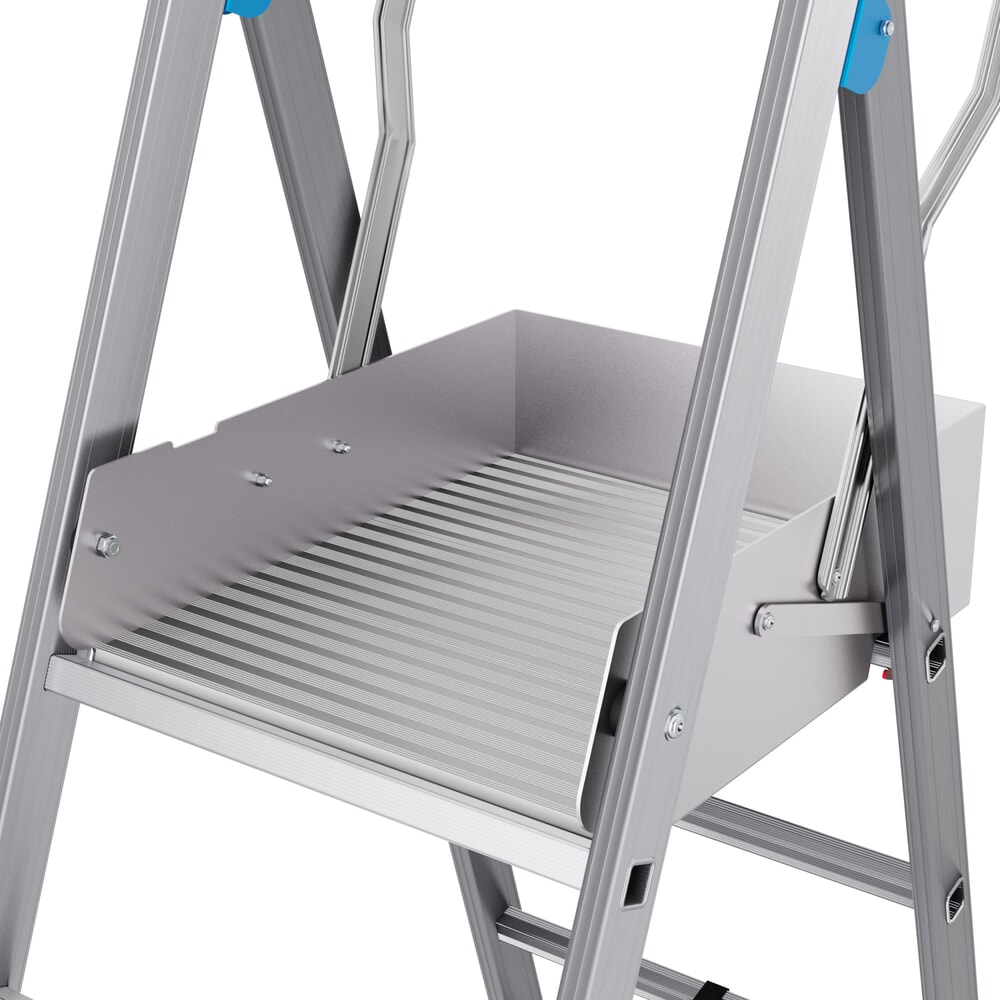 Produktabbildung Nr. 13: KRAUSE® STABILO Teleskop-Podestleiter mit grosser Standplattform SkyMatic 3-5 Sprossen