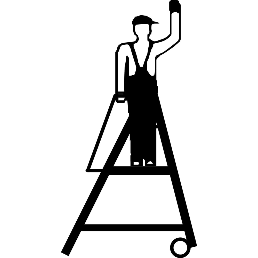 Produktabbildung Nr. 11: KRAUSE® STABILO Teleskop-Podestleiter mit grosser Standplattform SkyMatic 3-5 Sprossen