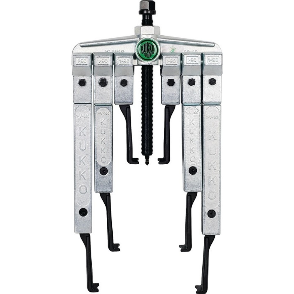 Produktabbildung: KUKKO Abzieher 20-10-SP Spann-T.100/200/250 mm Spann-W.120 mm 2,5 t