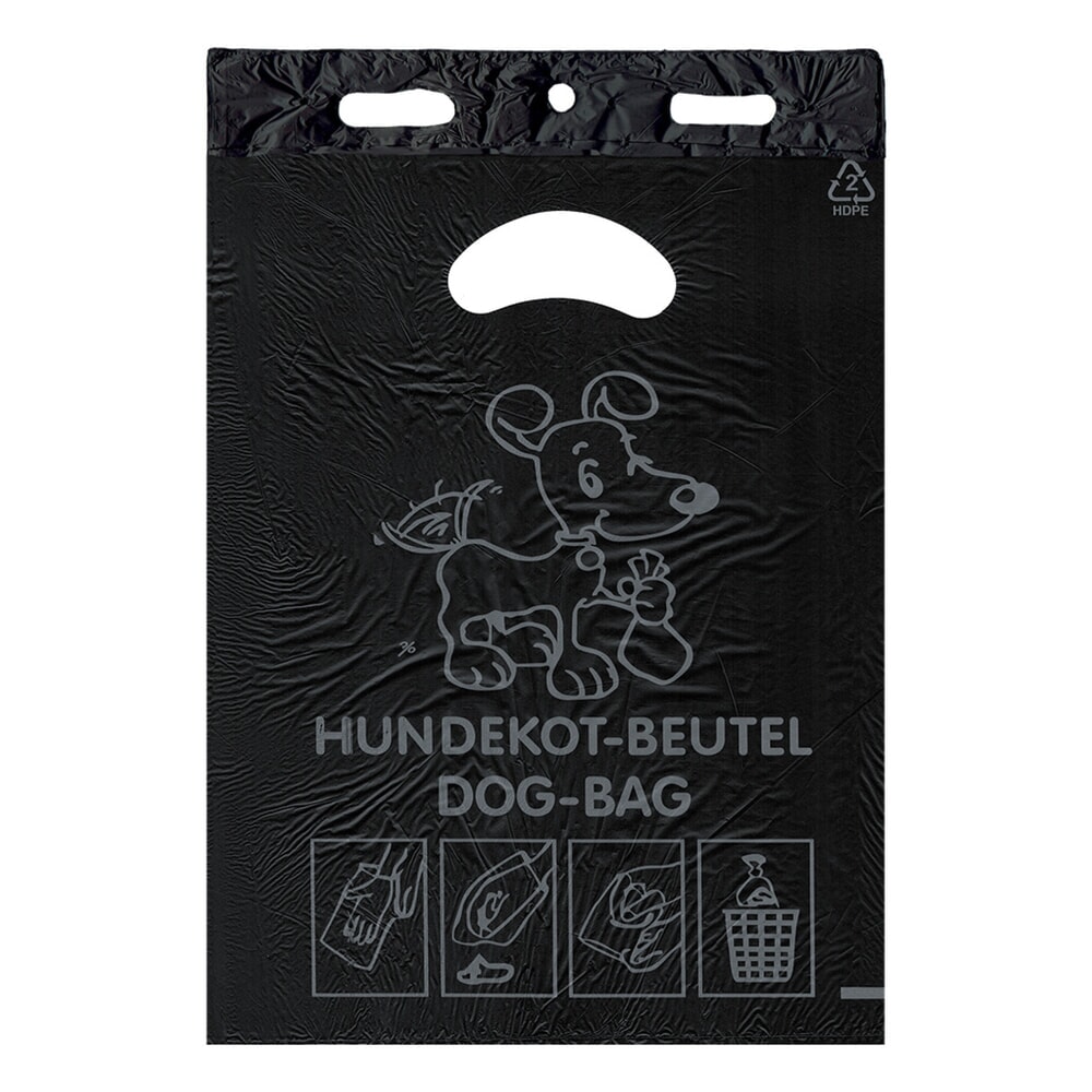 Produktabbildung: Kunststoff-Blockrandbeutel für RENNER Hundekotbeutelspender Typ 7077-10, 3 Liter, 2.000 Stk/VE, Format 250 x 310 mm
