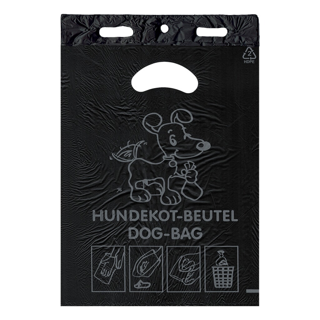 Kunststoff-Blockrandbeutel für RENNER Hundekotbeutelspender Typ 7077-10, 3 Liter, 2.000 Stk/VE, Format 250 x 310 mm Produktabbildung: Kunststoff-Blockrandbeutel für RENNER Hundekotbeutelspender Typ 7077-10, 3 Liter, 2.000 Stk/VE, Format 250 x 310 mm