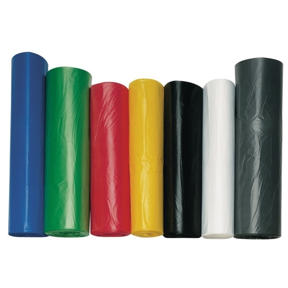 Produktabbildung Nr. 2: Kunststoffsack, B490xL600mm, 24 l ND-PE transparent 7 µm, 2000St./Karton