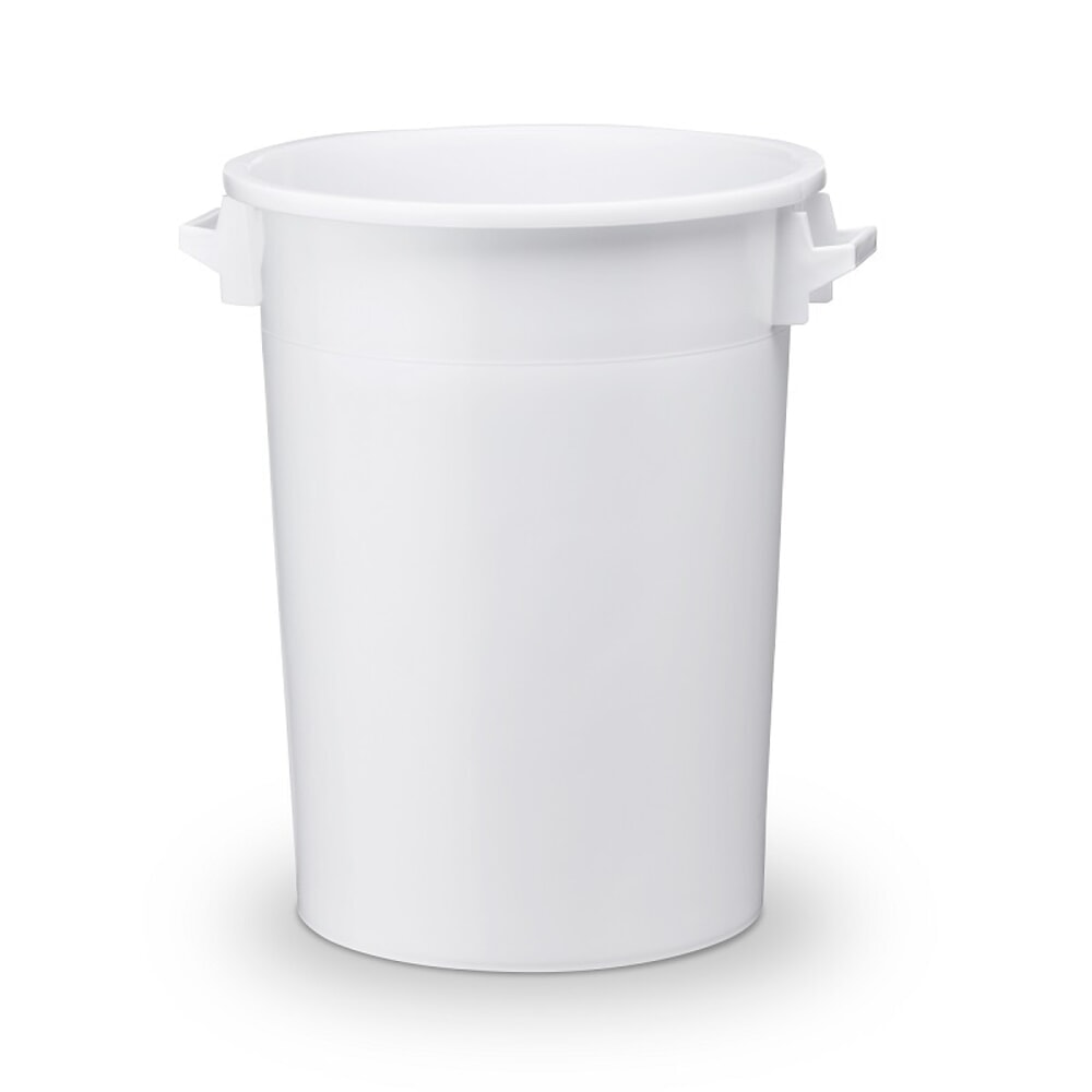 Produktabbildung: Kunststofftonne, weiss, 100 Liter