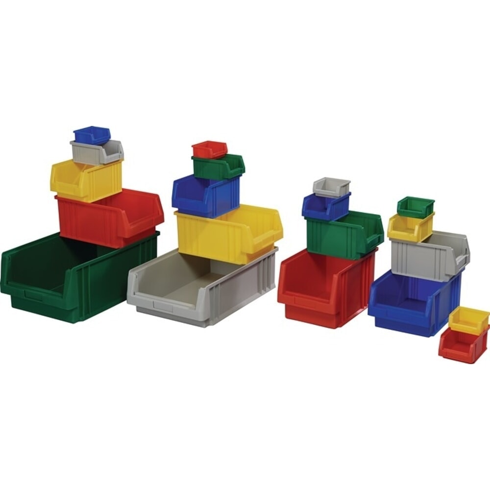 Produktabbildung Nr. 2: LA-KA-PE Sichtlagerkasten PLK, PP blau, L90xB102xH50mm