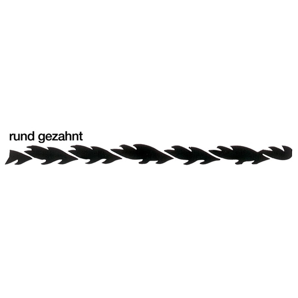 Produktabbildung: Laubsägeblatt Tornado L.13cm Nr.3 (MITTEL) Gipsarbeit in der Zahntechnik