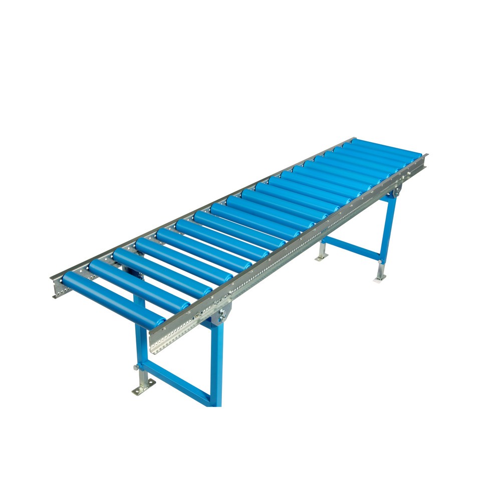 Produktabbildung Nr. 2: BLUME Leicht-Rollenbahnen, Kunststoffrollen, Ø 50 mm, Bahnlänge 2 m, Bahnbreite 600 mm, Achsabstand 62,5 mm