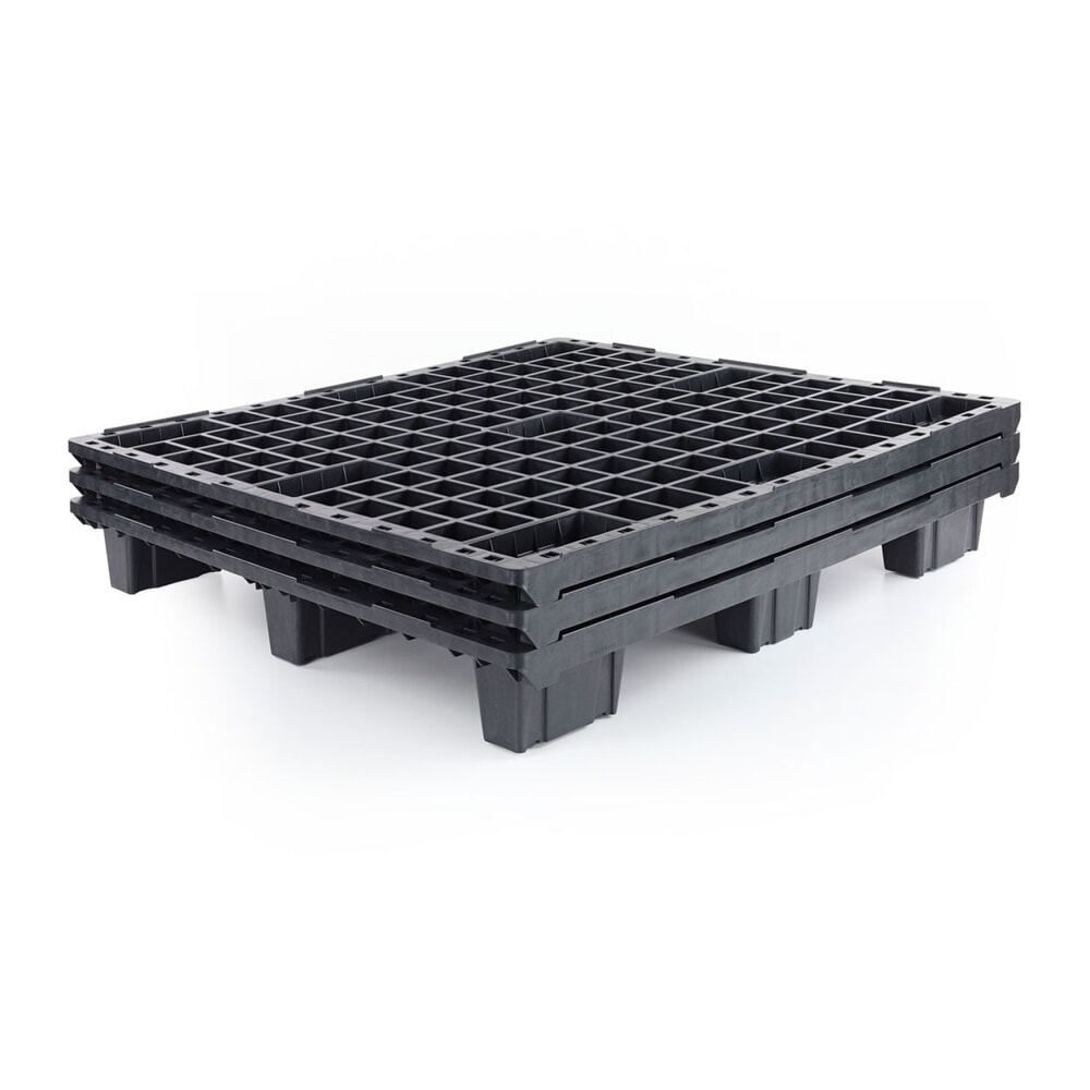 Produktabbildung Nr. 3: Leichtpalette aus Kunststoff, 1200x1000x153 mm