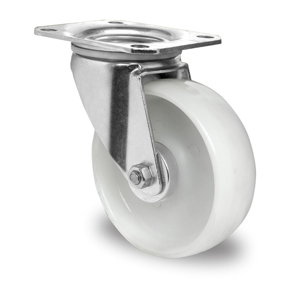 Produktabbildung: Lenkrolle PP Basic, spurlos, Ø x Breite 80 x 34 mm, TK 80 kg
