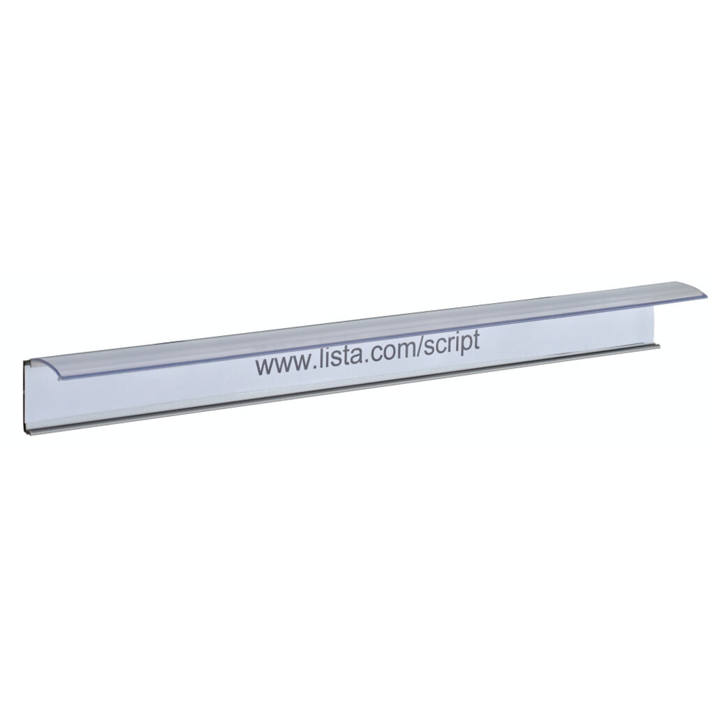 LISTA Beschriftungsleiste, Höhe 22mm,10 Stück, Breite 105mm Produktabbildung: LISTA Beschriftungsleiste, Höhe 22mm,10 Stück, Breite 105mm