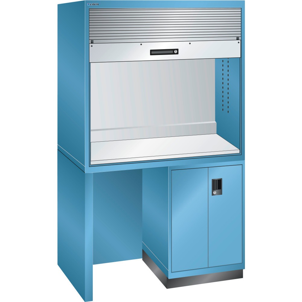 Produktabbildung: LISTA Qualitätsstation 2x36x36E, (BxTxH) 1434x725x2100mm