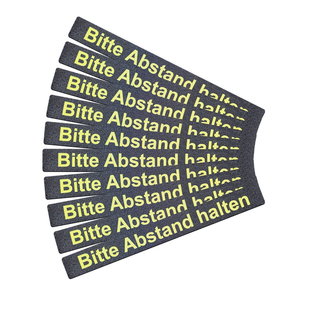 Produktabbildung: Bitte Abstand halten, LxB 100 x 800 mm