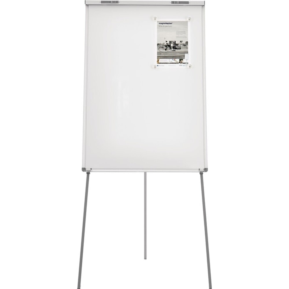 Produktabbildung: magnetoplan® Flipchart Junior SP, weiss, Schreibfläche B680xH1045mm, höhenverstellbar bis 1,85 m