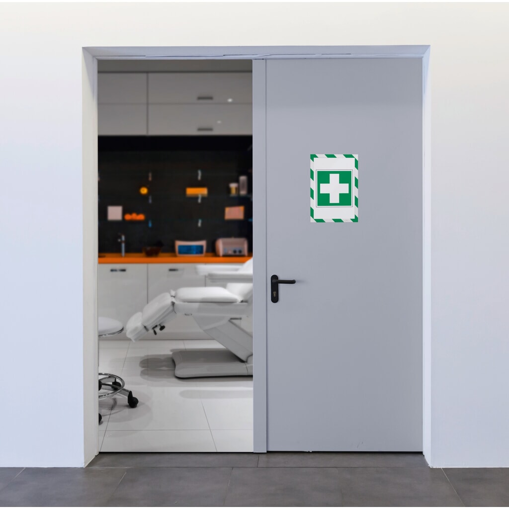 Produktabbildung Nr. 6: Magnetrahmen DURABLE DURAFRAME® Security, DIN A4, grün/weiss