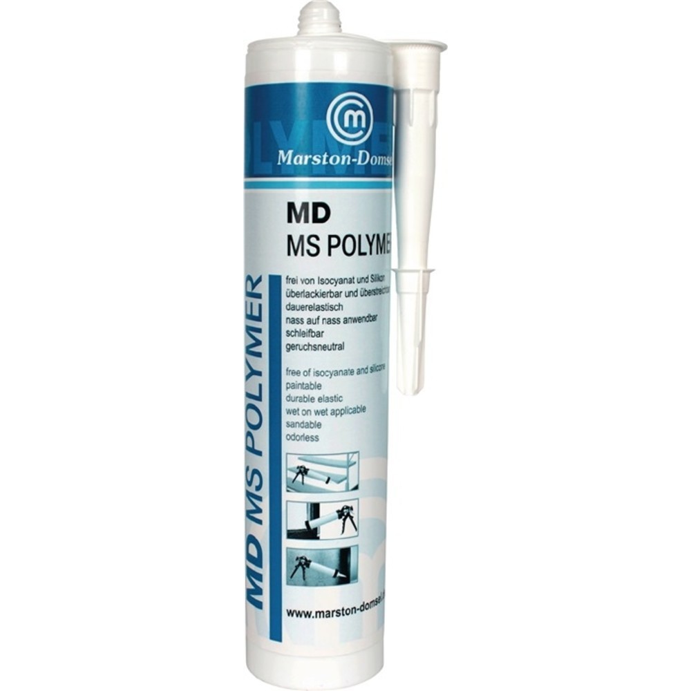 Produktabbildung Nr. 2: MARSTON Kleb- u.Dichtstoff MD-MS Polymer weiss 440g Kartusche