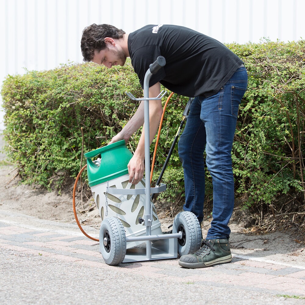 Produktabbildung Nr. 2: Matador Brennerkarre - kompatibel mit 1 x 10,5 kg Gasflasche