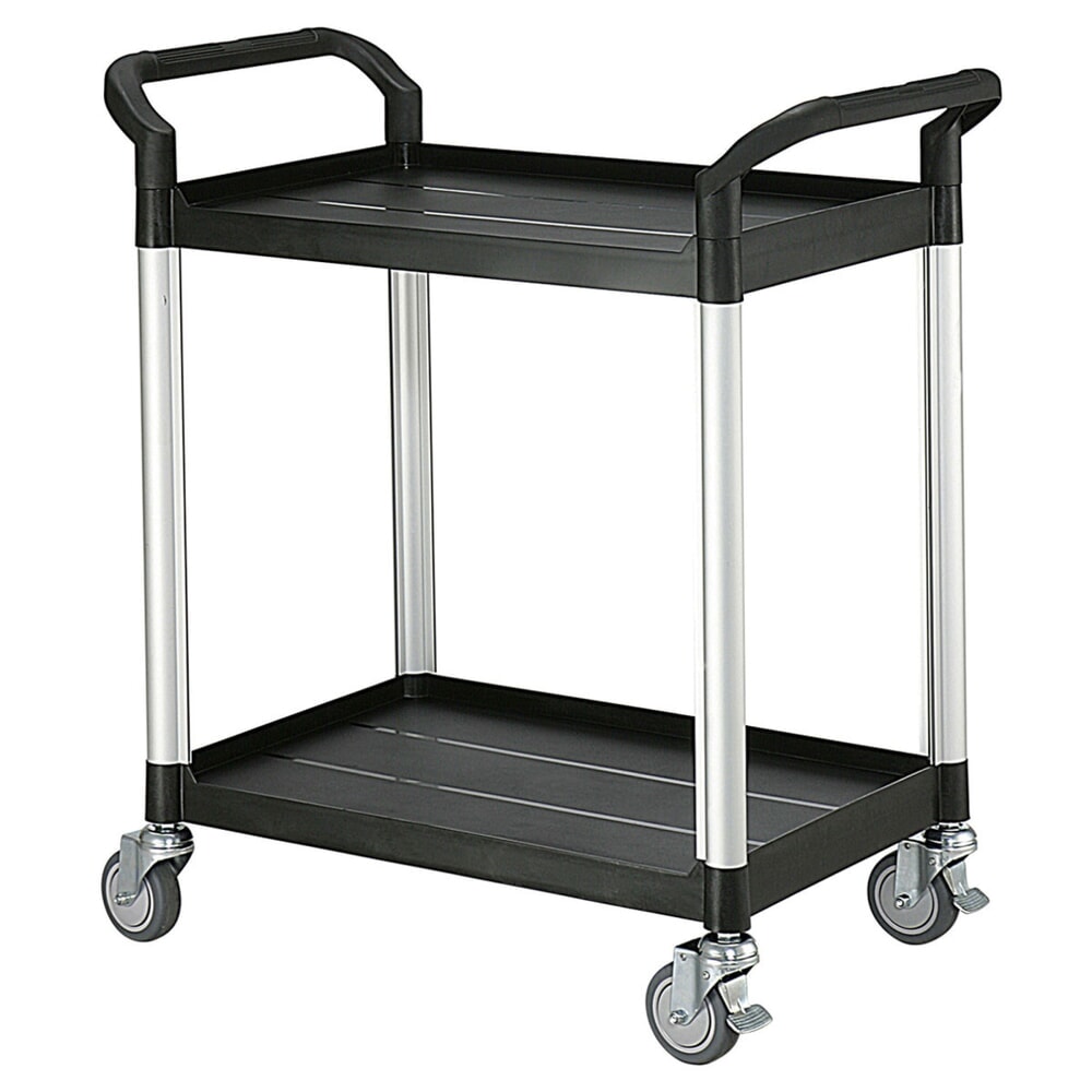 Produktabbildung: Matador Etagenwagen 808E schwarz - 2 Etagen