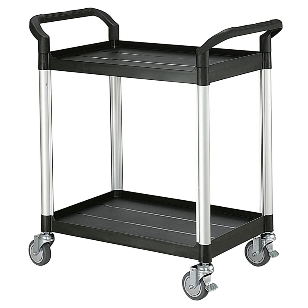 Matador Etagenwagen 808E schwarz - 2 Etagen Produktabbildung: Matador Etagenwagen 808E schwarz - 2 Etagen
