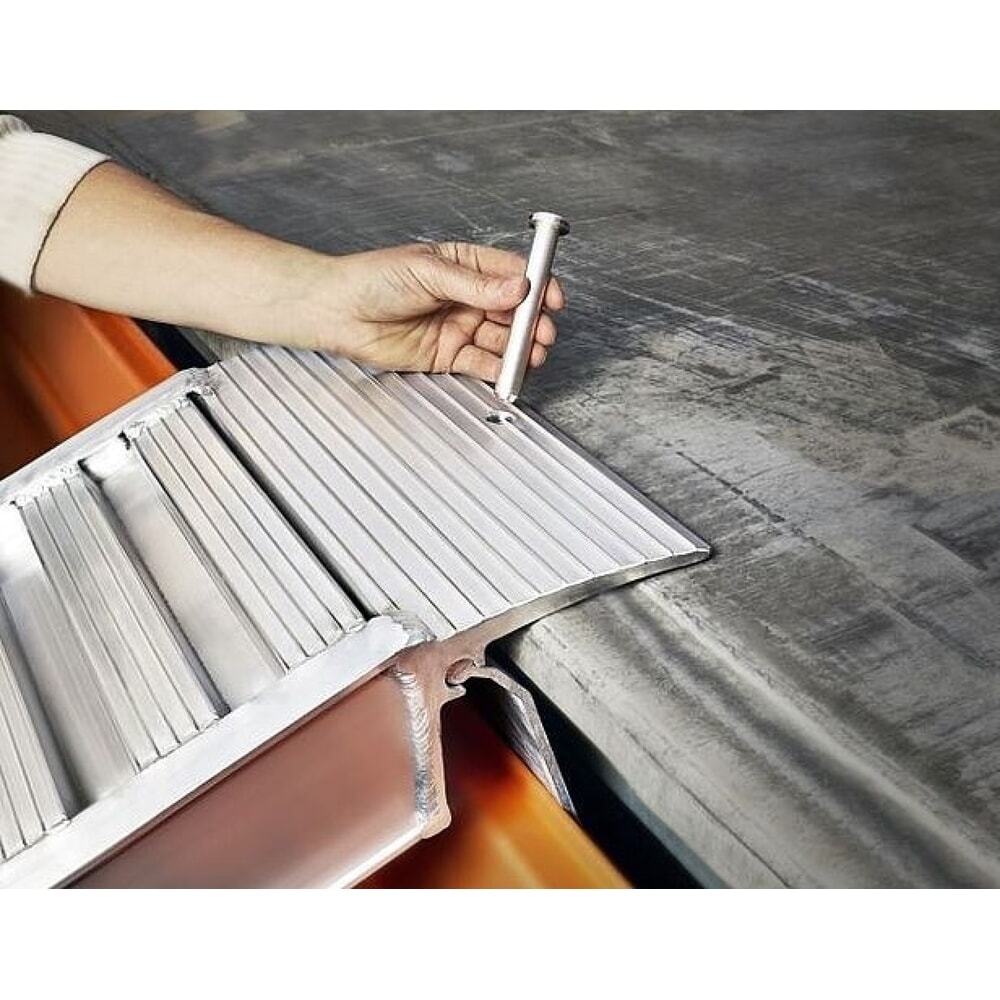 Produktabbildung Nr. 7: MAUDERER® Verladeschienen Allround BO ohne Rand, für mittelschwere Ladegüter, Tragkraft/Paar 2.600 Kg, LxB 1.960 x 350 mm