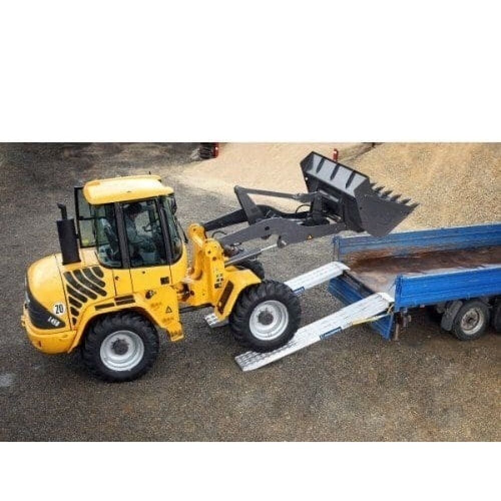 Produktabbildung Nr. 4: MAUDERER® Schwerlast-Verladeschienen XOS, für schwere und grosse Ladegüter, Tragkraft/Paar 17.000 Kg, LxB 2.000 x 400 mm